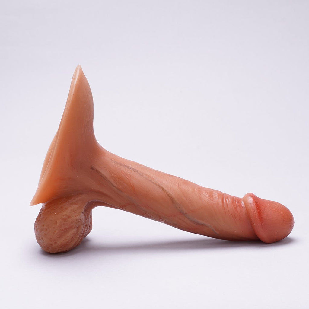 MRIMIN FTM Silicone Erect Penis Prosthesis Packer N Play Flexible for G  Spot-UL18