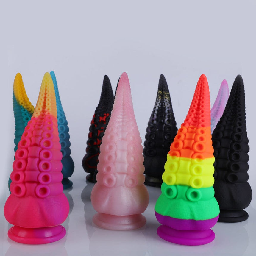 860px x 860px - MRIMIN Soft Silicone Cthulhu Octopus Tentacle Dildo with Suction Cupï¼ŒH